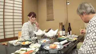 DASD-528 她将唾液与自己的臀部和动作交织在一起。一夜情后，她的真面目暴露无遗。“醉酒、淫荡、嗜血：身着浴衣的性感美人”——松永纱奈 #松永さな #松永纱奈