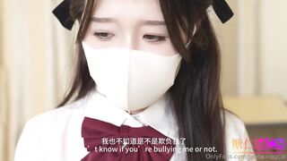 新作  Hot Releasebr  黑丝女高 - 淫穴庇护 肏了我以后要保护我  Horny JK in black stockings - Sir, ple