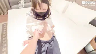 [糖心Vlog] 兄妹乱伦 色情哥哥性爱辅导 精液灌满妹妹嫩穴 - 兮兮baby